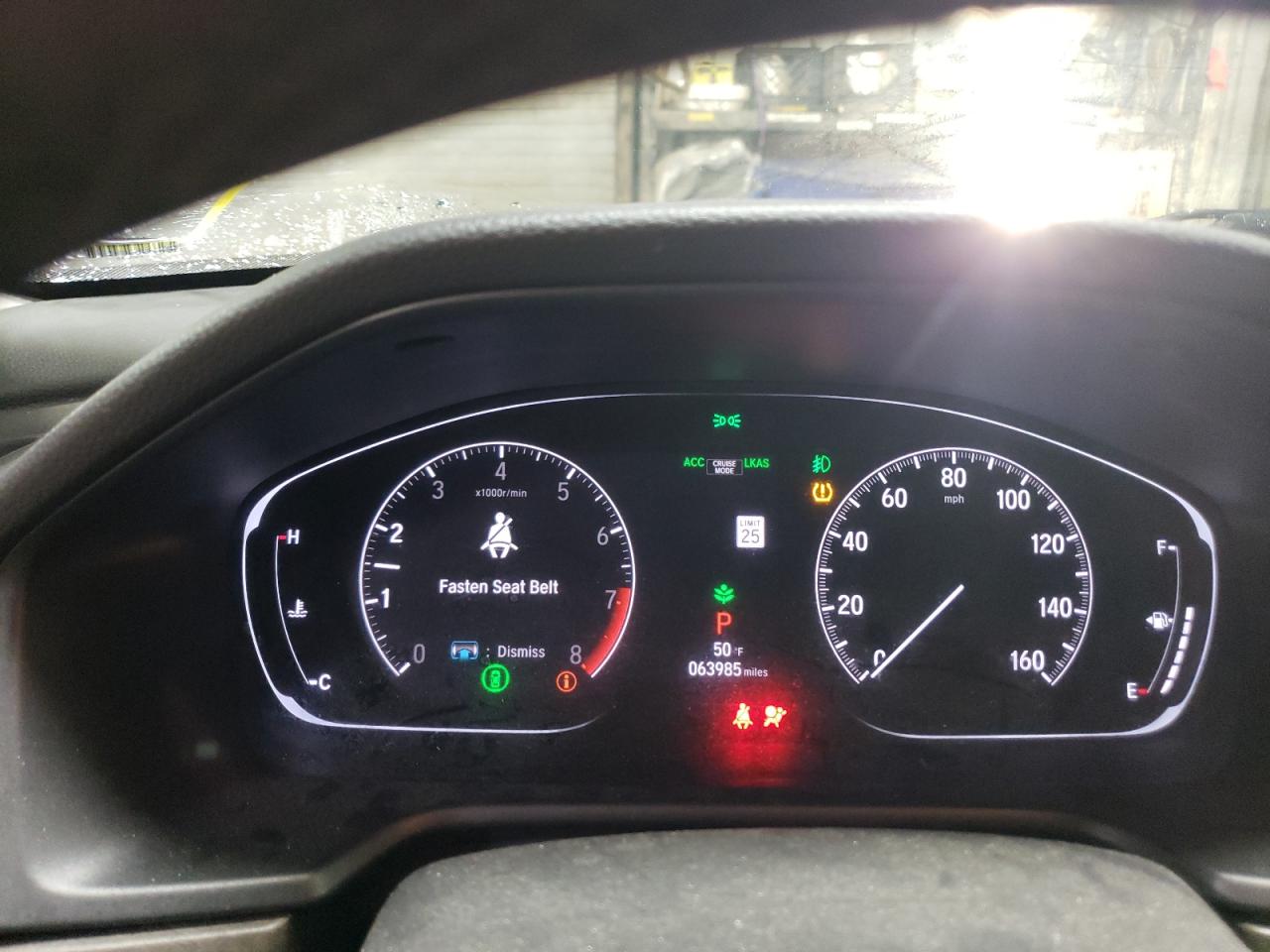2019 Honda Accord VIN 1HGCV2F54KA019131 Copart auction photo, front end / minor dent/scratches damage thumbnail 9