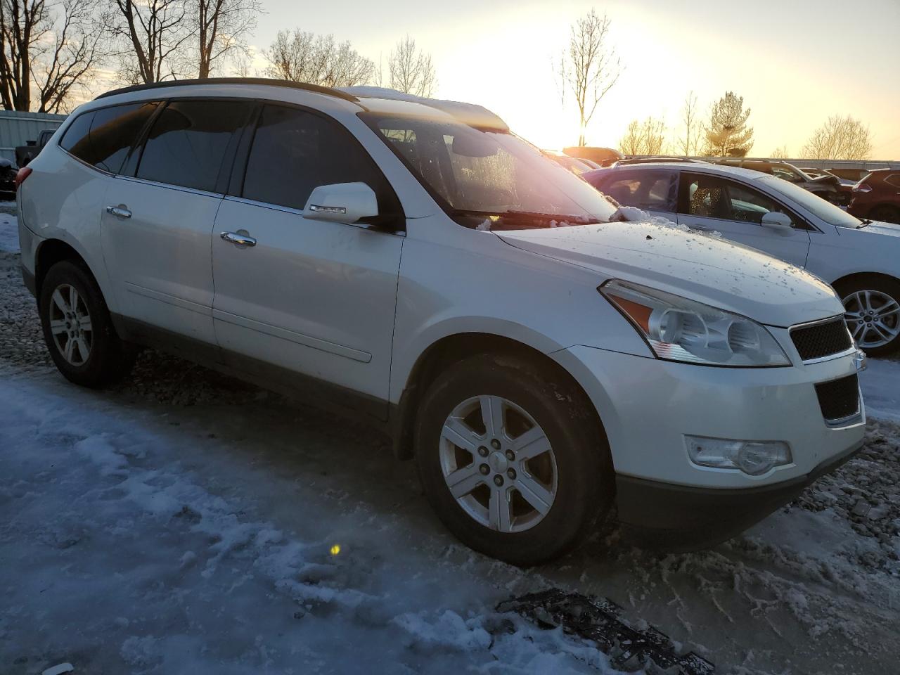 2011 Chevrolet Traverse VIN 1GNKRJEDXBJ419199 Copart auction photo, rear end damage thumbnail 4