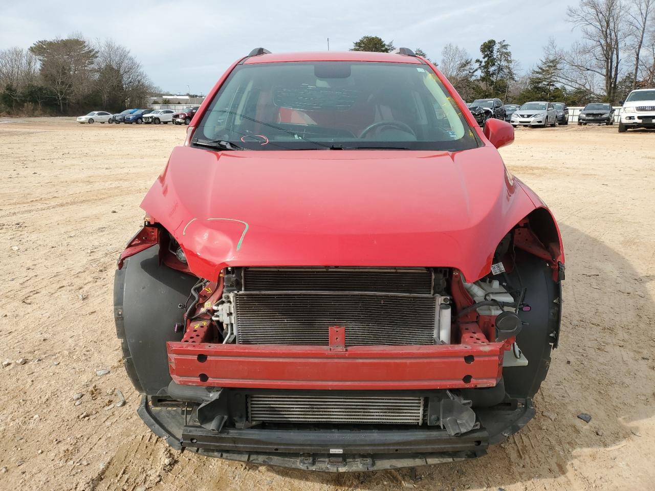 2016 Chevrolet Trax VIN KL7CJLSB4GB648768 Copart auction photo, front end damage thumbnail 5