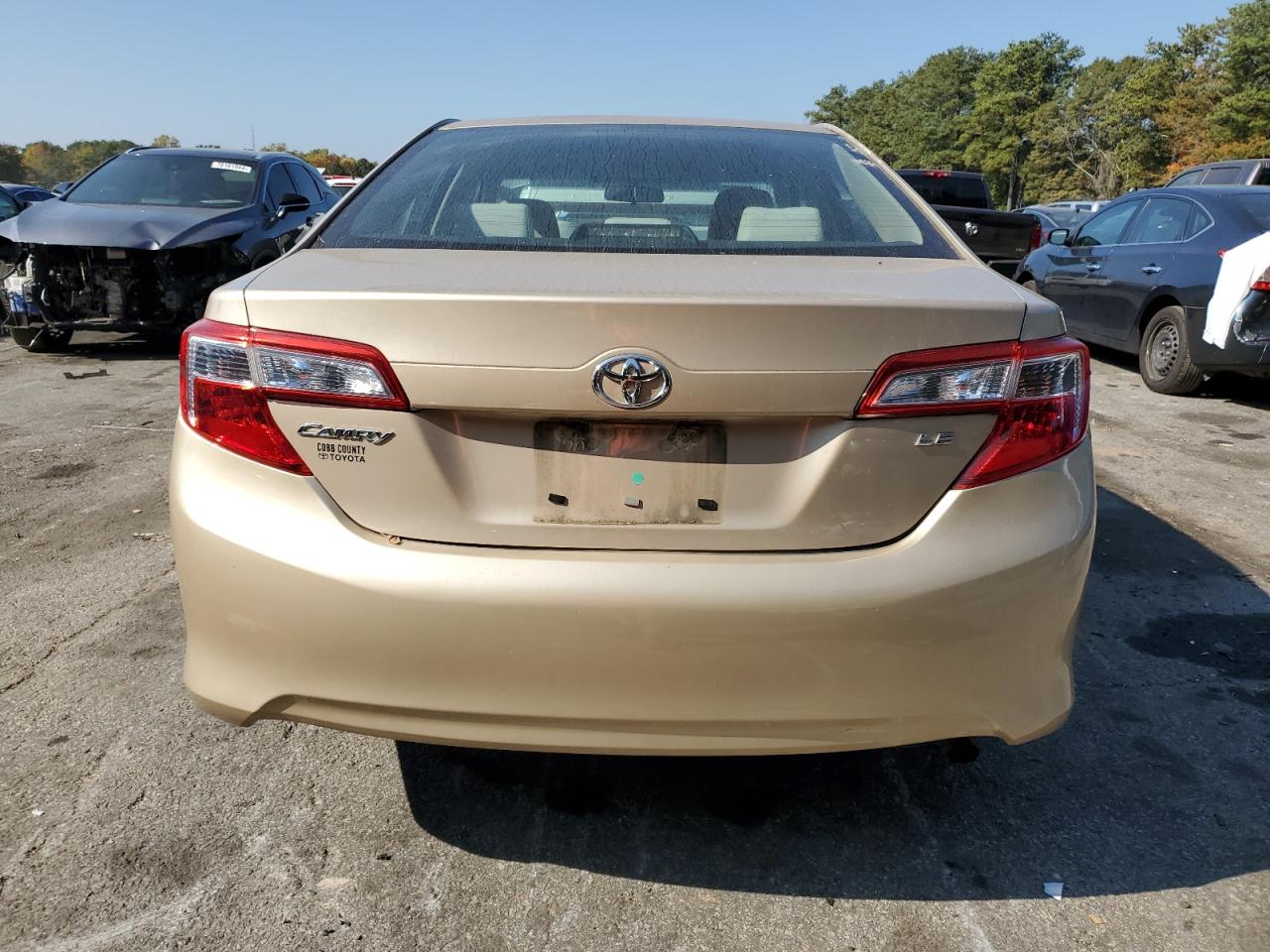 2012 Toyota Camry VIN 4T4BF1FK7CR208865 Copart auction photo, front end damage thumbnail 6