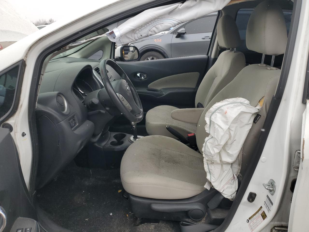 2014 Nissan Versa VIN 3N1CE2CPXEL429579 Copart auction photo, rear end / side damage thumbnail 7