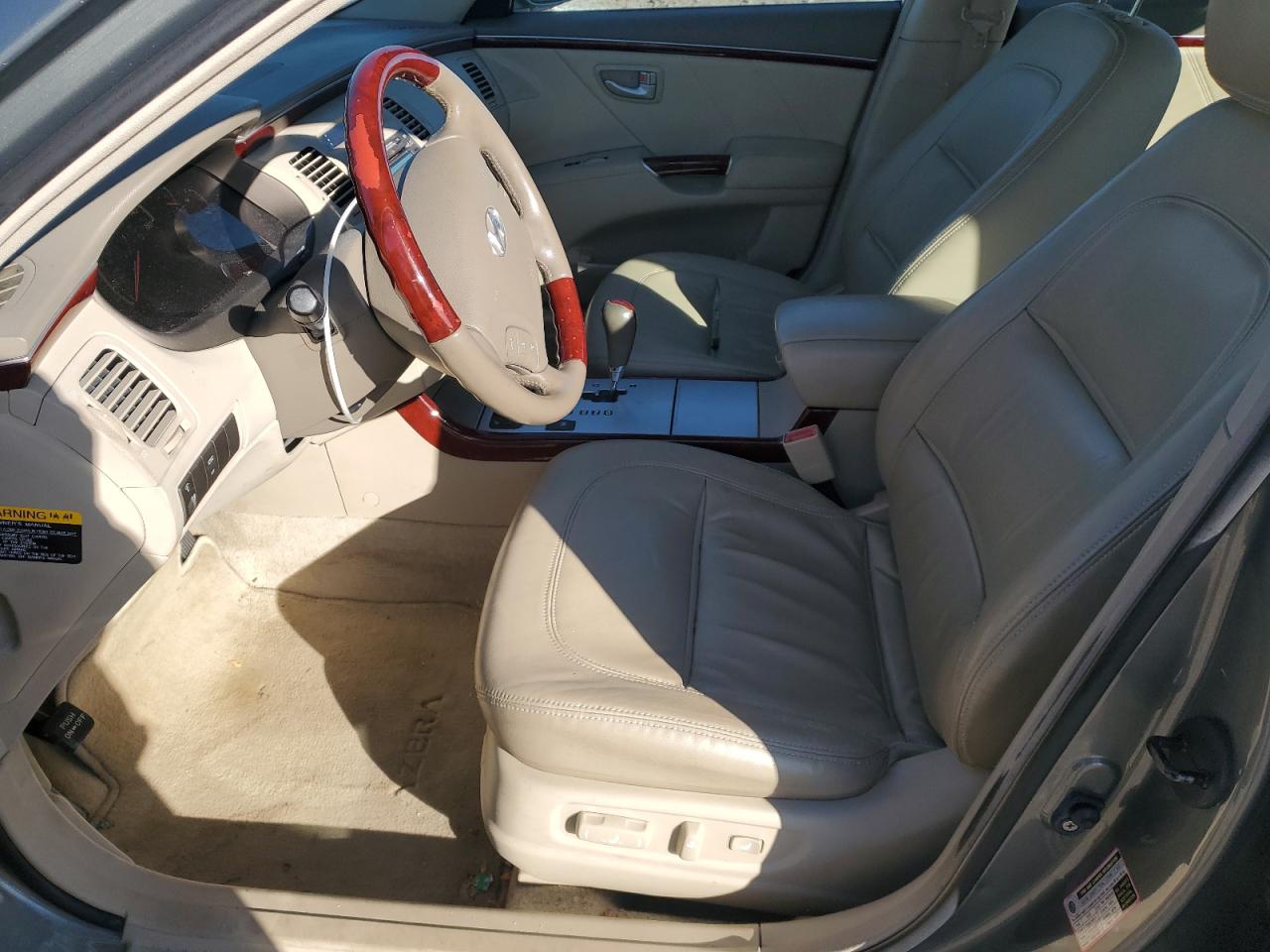 2006 Hyundai Azera VIN KMHFC46F46A086416 Copart auction photo, front end damage thumbnail 7