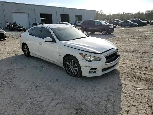 2017 Infiniti Q50 VIN JN1EV7AP5HM733938 Copart auction photo, side damage thumbnail 10