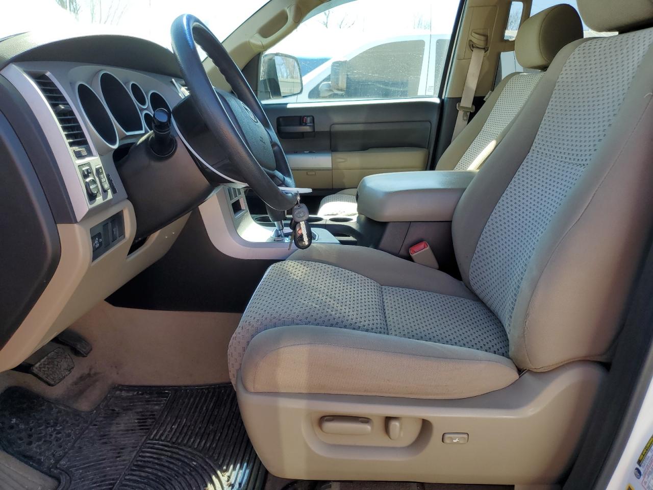 2007 Toyota Tundra VIN 5TFBV54137X026121 Copart auction photo, side / front end damage thumbnail 7