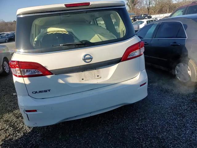 2016 Nissan Quest VIN JN8AE2KP0G9155623 Copart auction photo, front end / side damage thumbnail 12