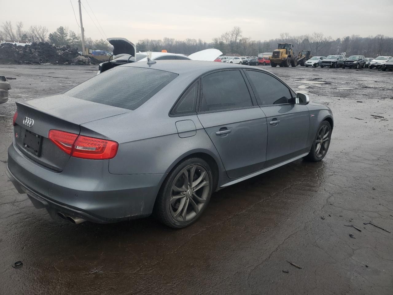 2014 Audi RS4 VIN WAUKGAFL4EA083149 Copart auction photo, front end damage thumbnail 3