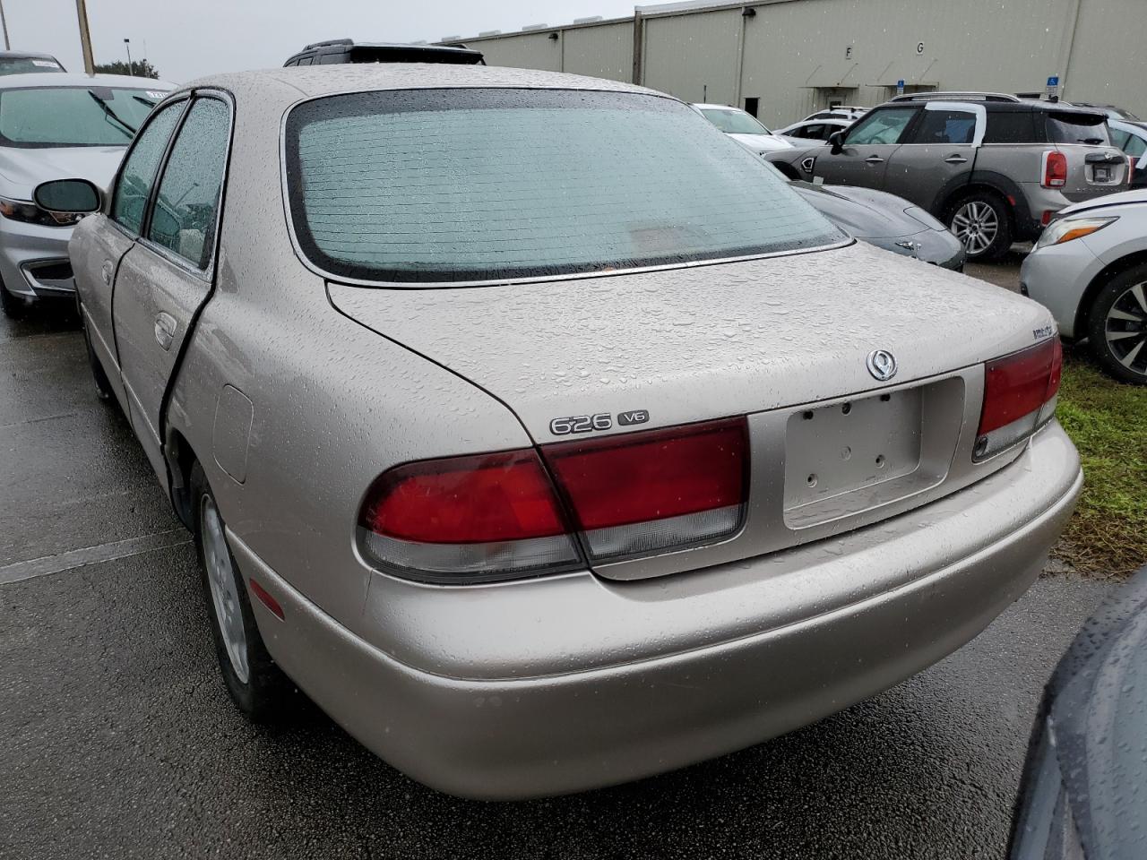 1993 Mazda 626 VIN 1YVGE22B9P5208685 Copart auction photo, water/flood damage thumbnail 6