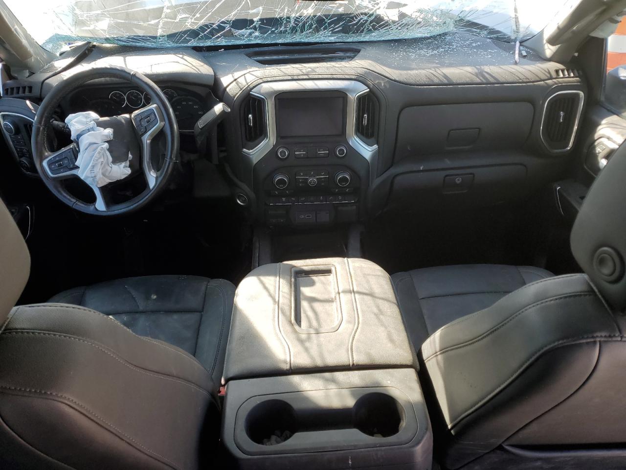 2022 Chevrolet Silverado VIN 2GC1YNEY2N1221281 Copart auction photo, all over damage thumbnail 8