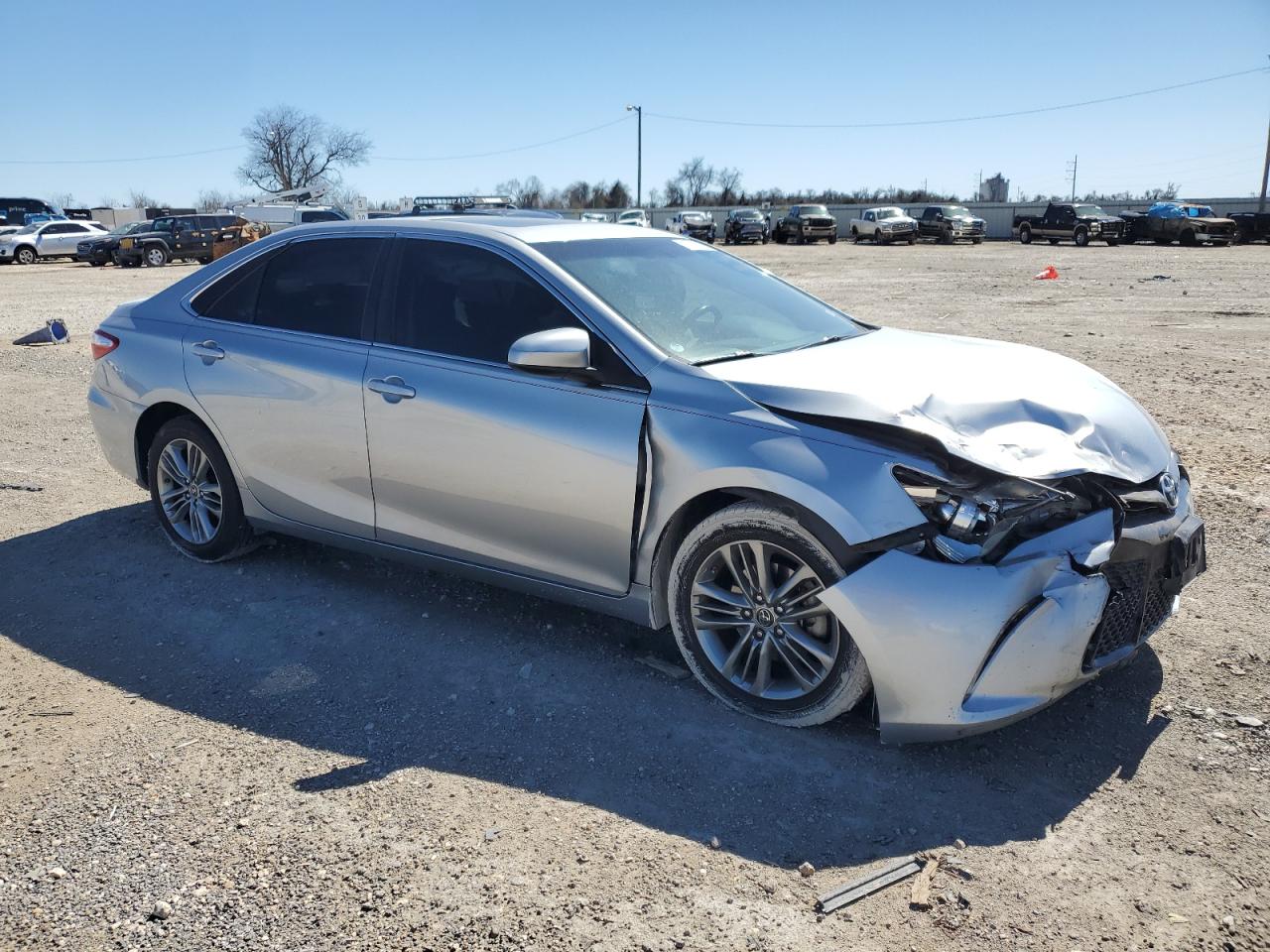 2016 Toyota Camry VIN 4T1BF1FK8GU564130 Copart auction photo, front end damage thumbnail 4
