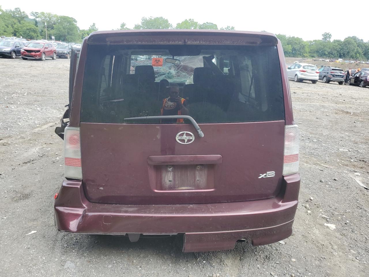 2005 Toyota xB VIN JTLKT324850198940 Copart auction photo, all over damage thumbnail 6