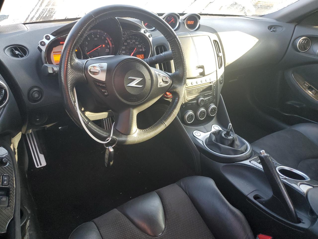 2009 Nissan 370Z VIN JN1AZ44E29M400786 Copart auction photo, side / front end damage thumbnail 8
