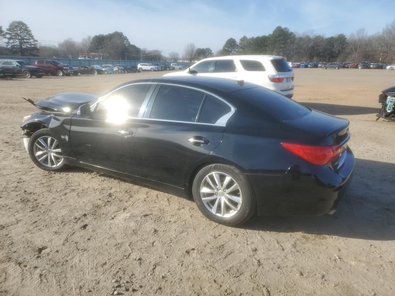 2016 Infiniti Q50 VIN JN1CV7AR7GM252287 Copart auction photo, front end / minor dent/scratches damage thumbnail 2