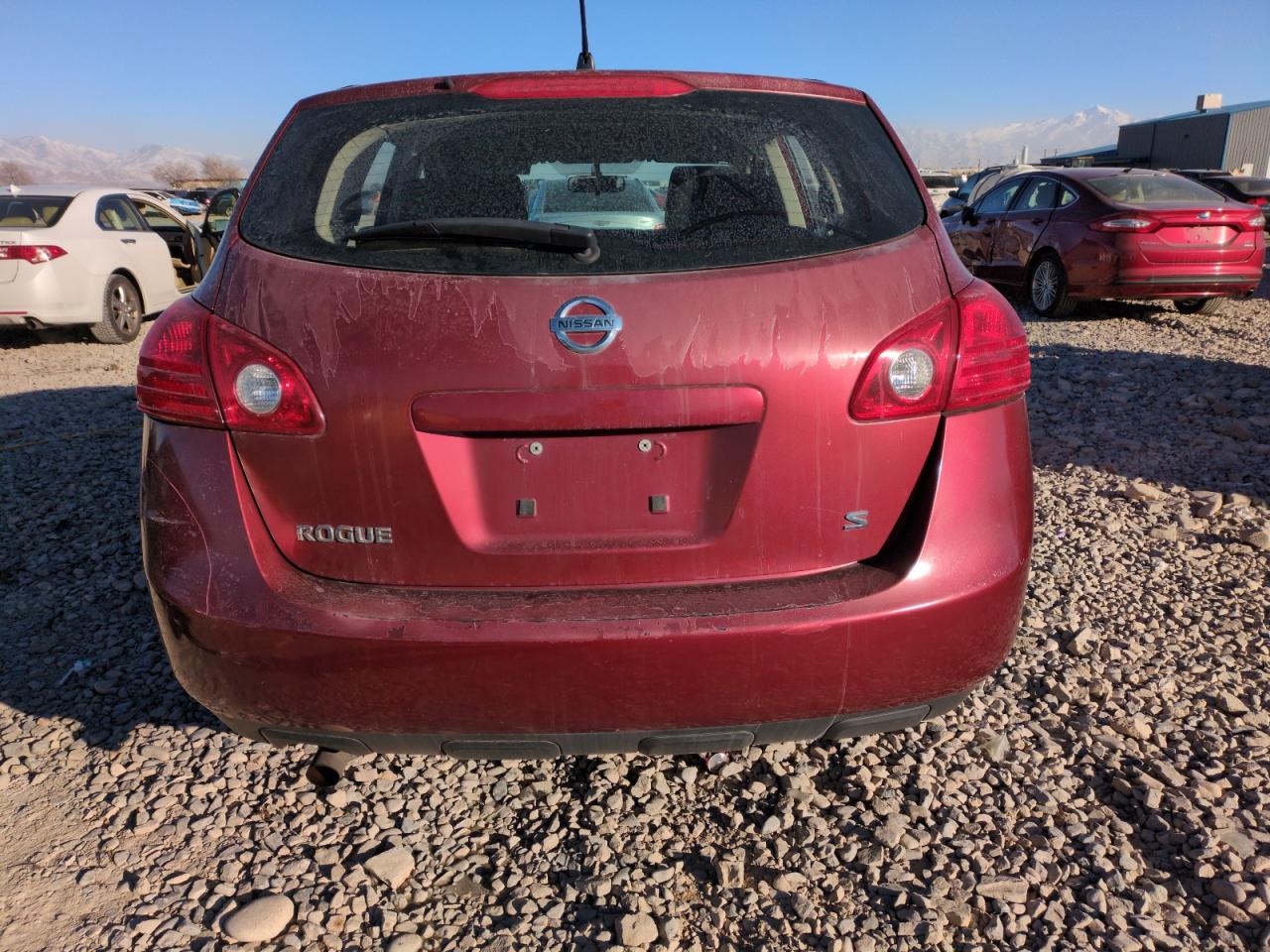2009 Nissan Rogue VIN JN8AS58TX9W051028 Copart auction photo, front end damage thumbnail 6