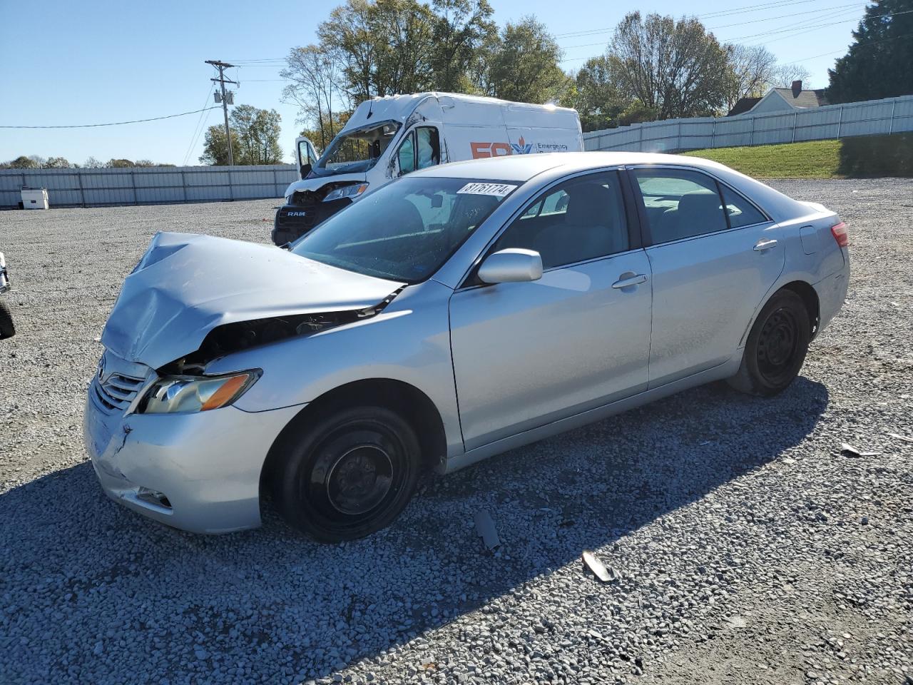 2008 Toyota Camry VIN 4T1BE46K48U257009