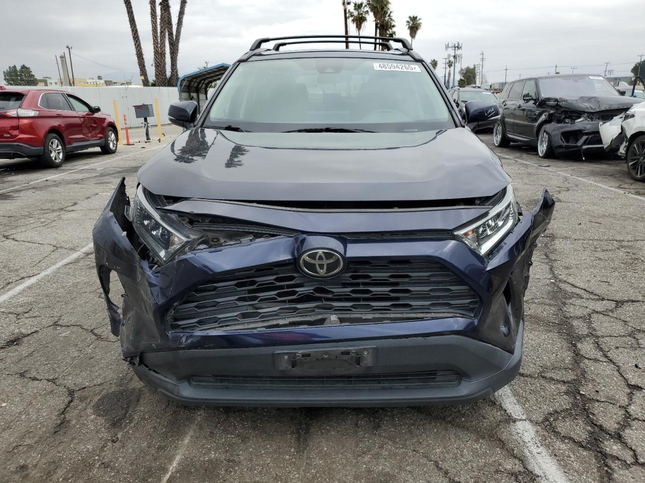2020 Toyota RAV 4 VIN 2T3C1RFV3LW084297 Copart auction photo, front end damage thumbnail 5