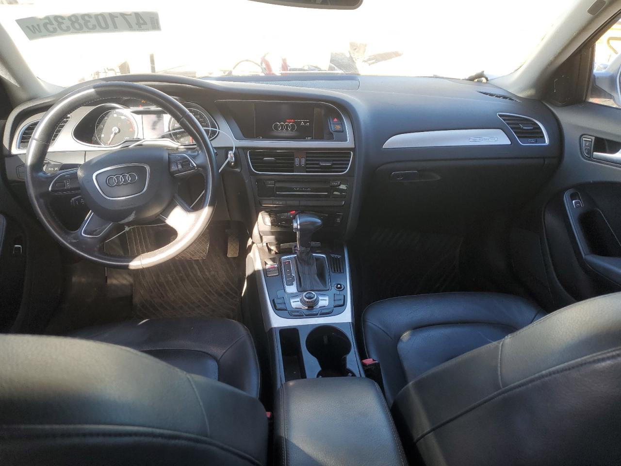 2013 Audi A4 VIN WAUBFAFL4DN030025 Copart auction photo, front end damage thumbnail 8