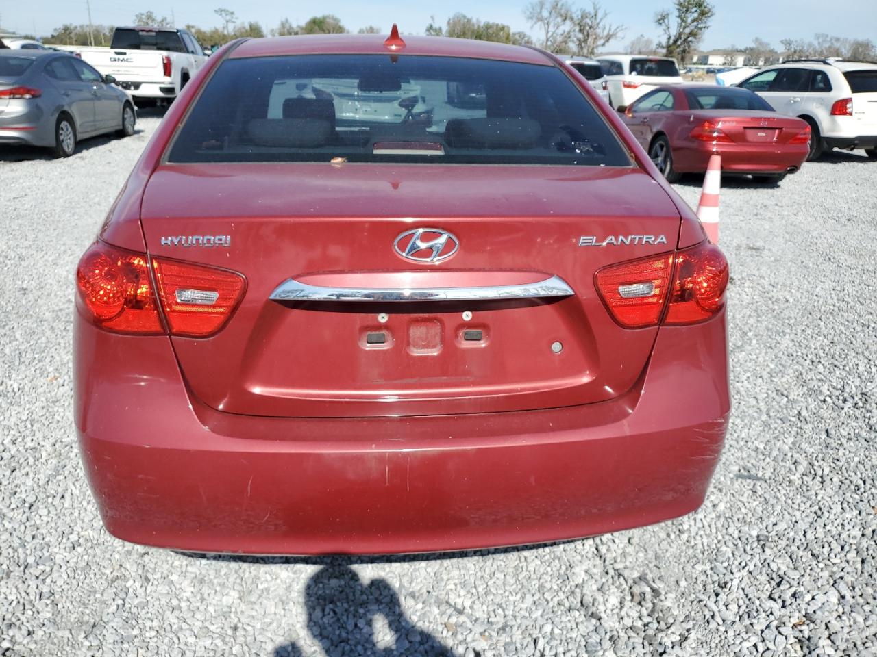 2010 Hyundai Elantra VIN KMHDU4ADXAU129304 Copart auction photo, minor dent/scratches damage thumbnail 6