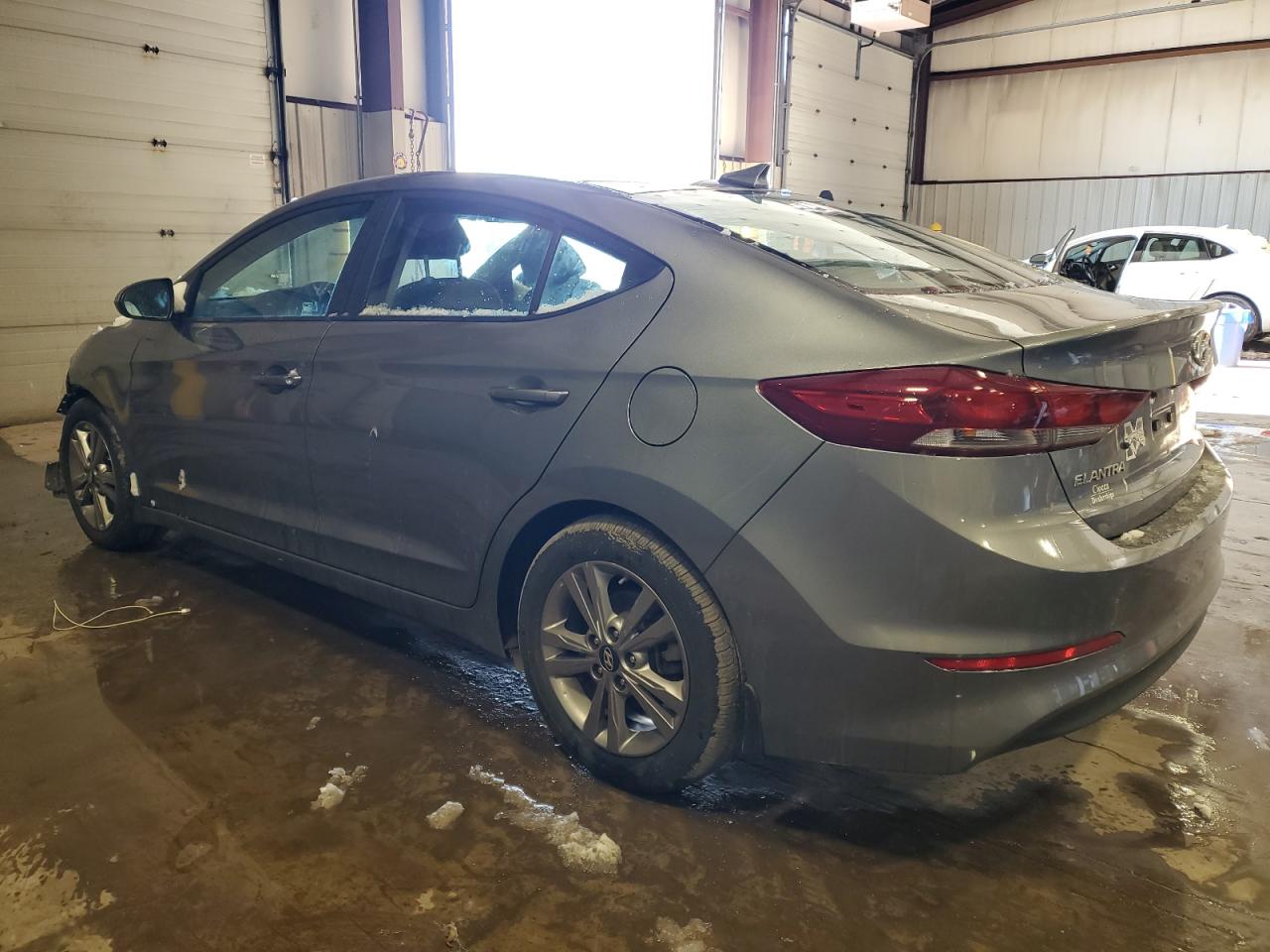 2018 Hyundai Elantra VIN KMHD84LF9JU534525 Copart auction photo, front end damage thumbnail 2