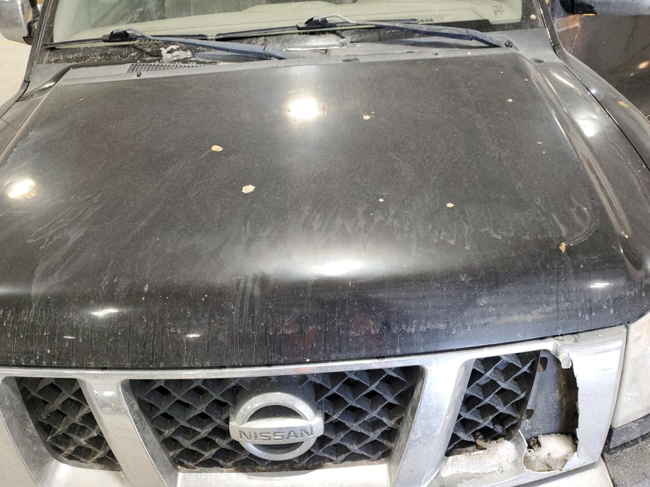 2010 Nissan Titan VIN 1N6BA0EC1AN320311 Copart auction photo, front end / undercarriage damage thumbnail 11