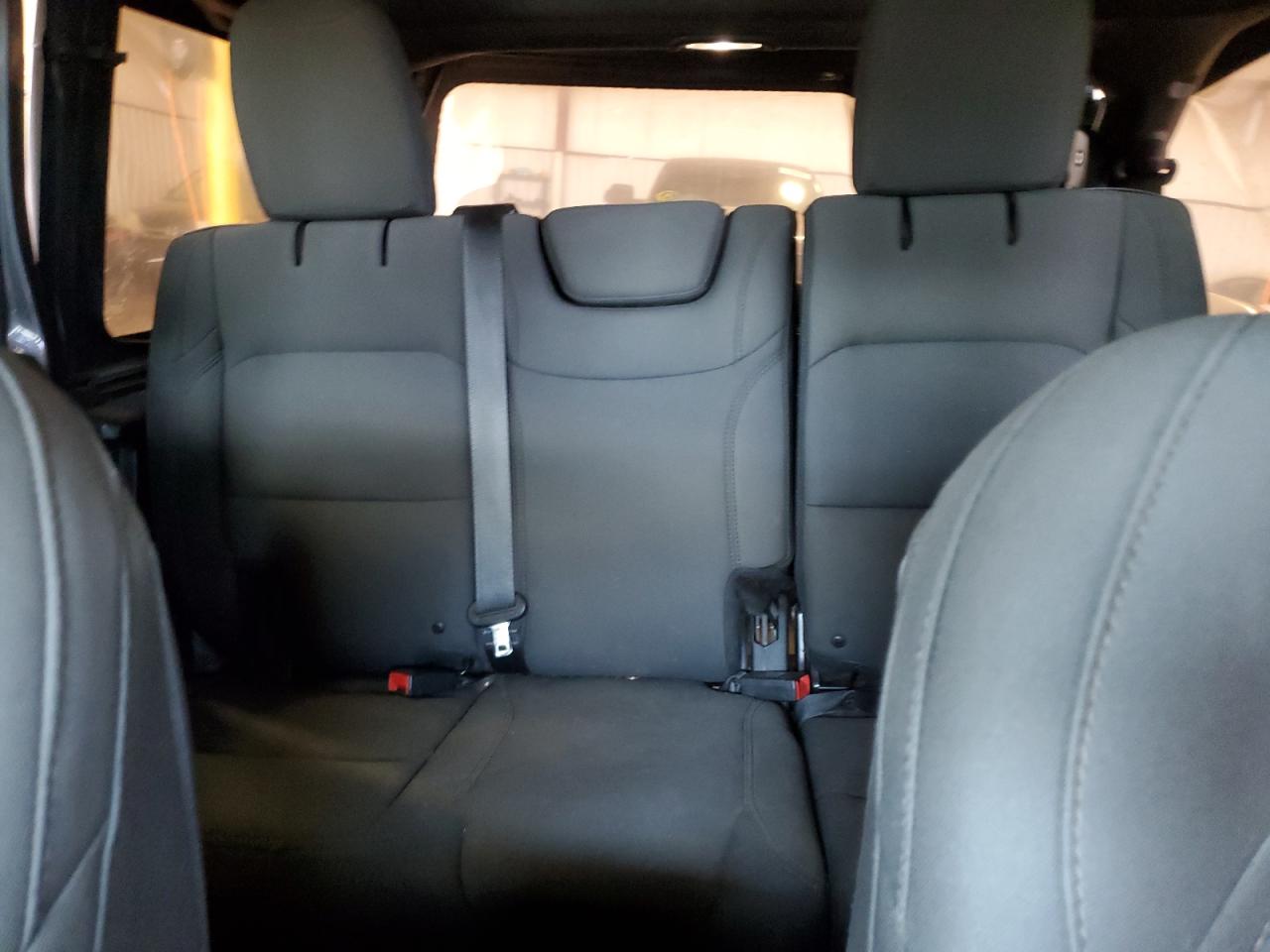 2018 Jeep Wrangler VIN 1C4HJXDG4JW152703 Copart auction photo, rear end / side damage thumbnail 10