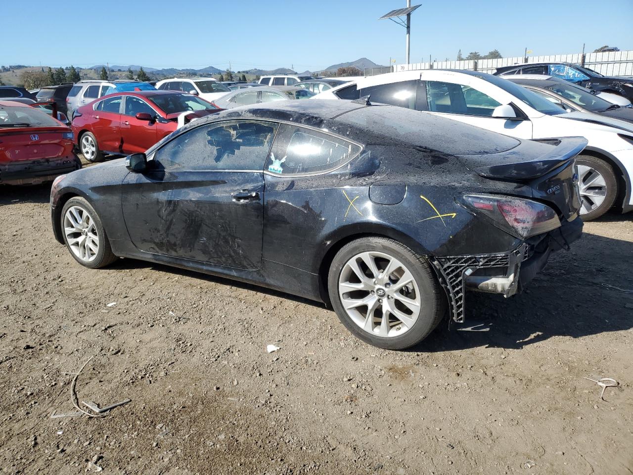 2016 Hyundai Genesis VIN KMHHT6KJ5GU136223 Copart auction photo, rear end damage thumbnail 2