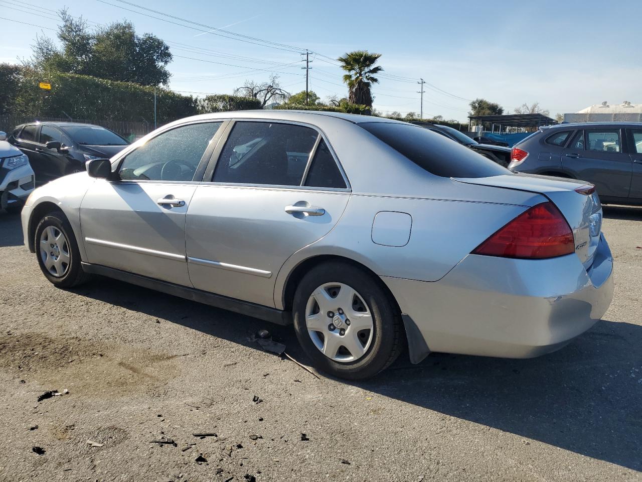 2006 Honda Accord VIN 3HGCM56456G706749 Copart auction photo, rear end / side damage thumbnail 2