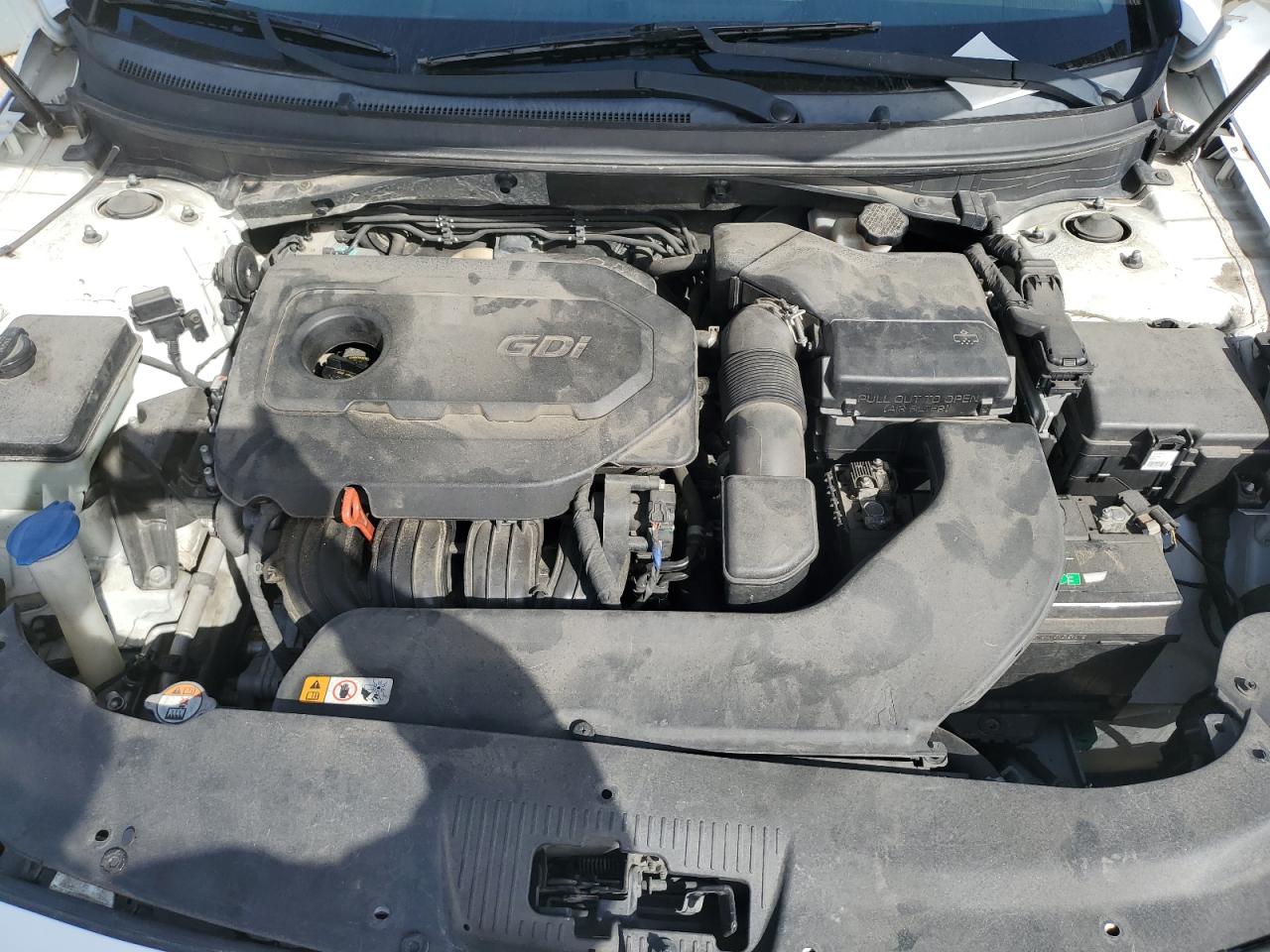 2016 Hyundai Sonata VIN 5NPE34AF5GH413827 Copart auction photo, front end / minor dent/scratches damage thumbnail 11