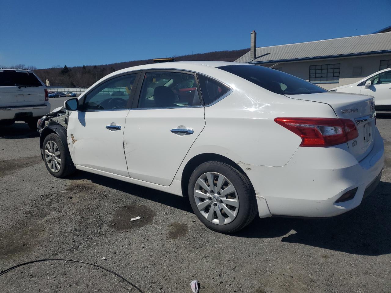 2016 Nissan Sentra VIN 3N1AB7AP0GY280735 Copart auction photo, front end / side damage thumbnail 2