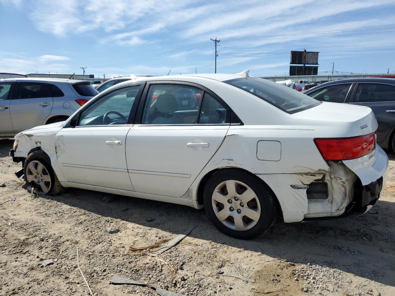 2009 Hyundai Sonata VIN 5NPET46C19H488655 Copart auction photo, all over damage thumbnail 2