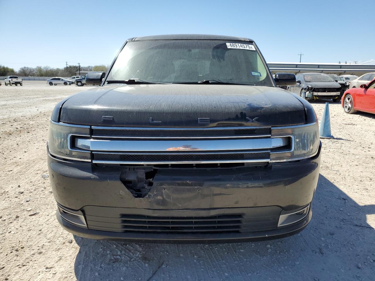 2014 Ford Flex VIN 2FMGK5C86EBD04247 Copart auction photo, front end damage thumbnail 5