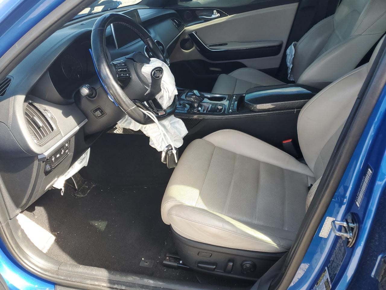2018 KIA Stinger VIN KNAE55LC3J6024072 Copart auction photo, front end / side damage thumbnail 7