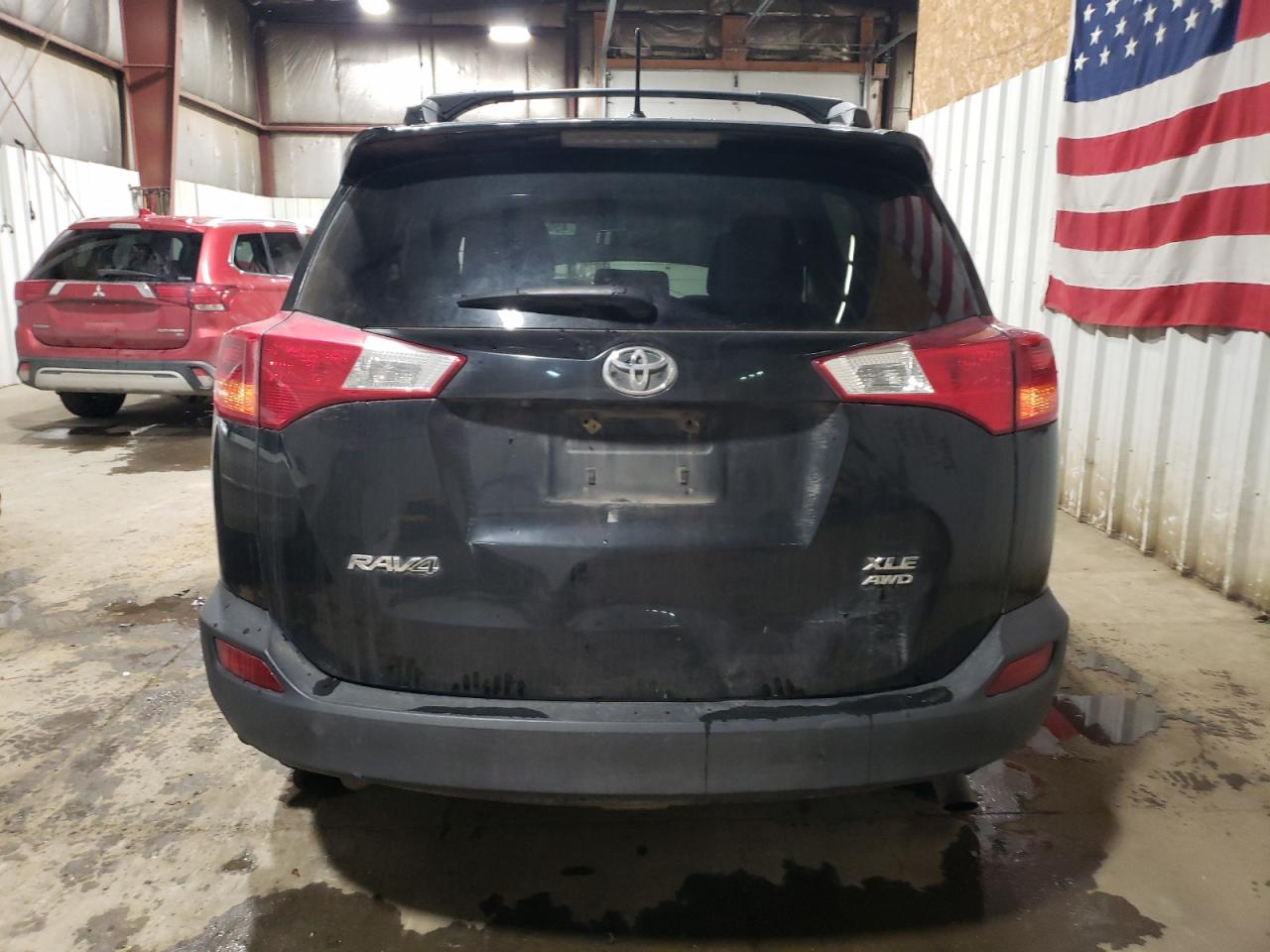 2013 Toyota RAV 4 VIN 2T3RFREV2DW066162 Copart auction photo, side / front end damage thumbnail 6