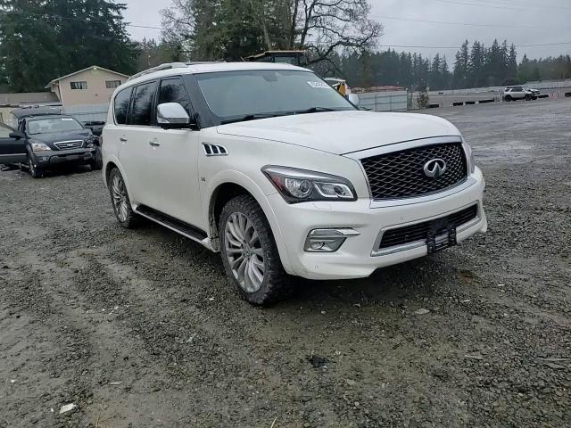 2016 Infiniti QX80 VIN JN8AZ2NC0G9402622 Copart auction photo, rear end / side damage thumbnail 12