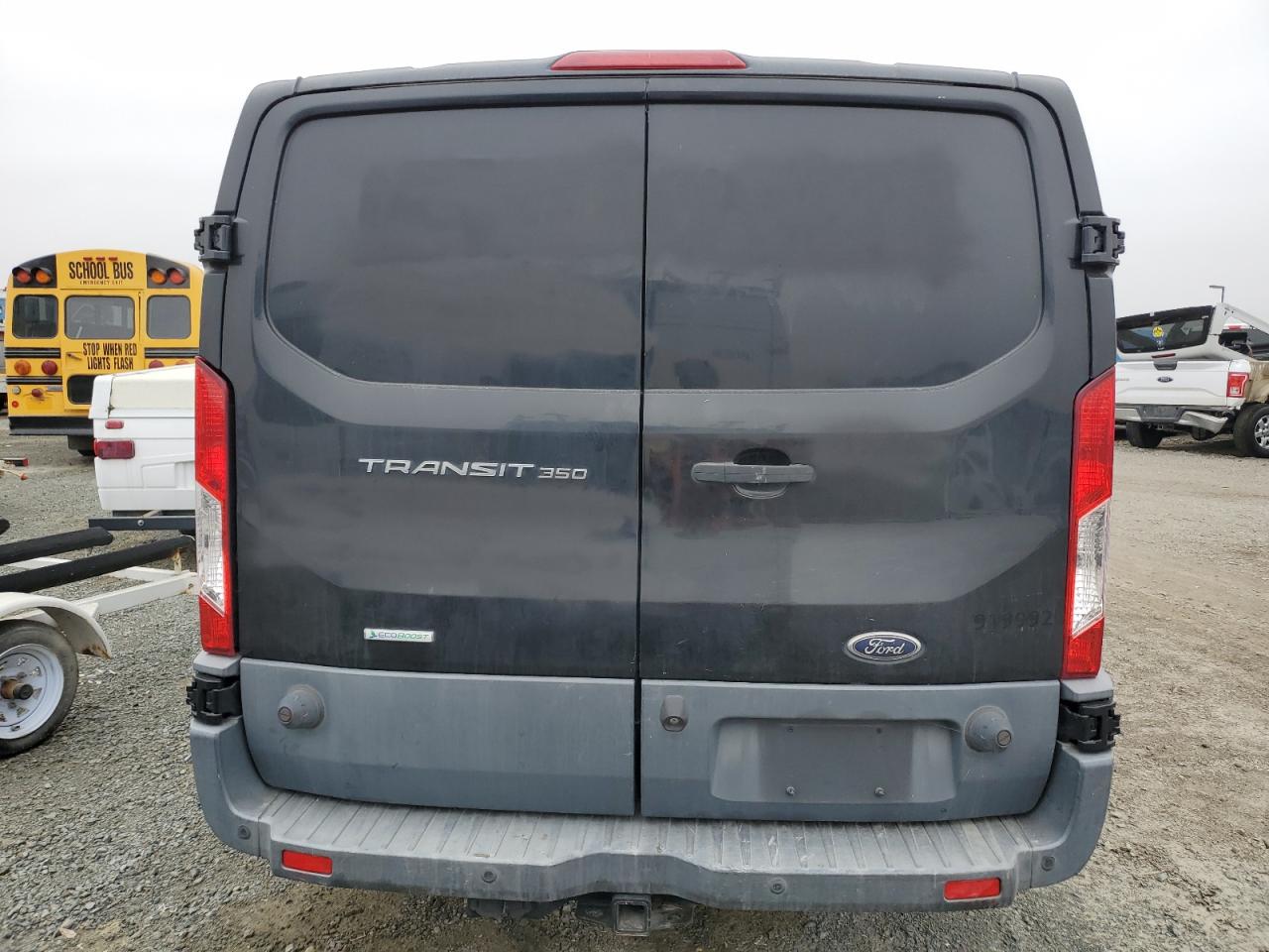 2015 Ford Transit VIN 1FTBW2YG4FKB09305 Copart auction photo, side damage thumbnail 6
