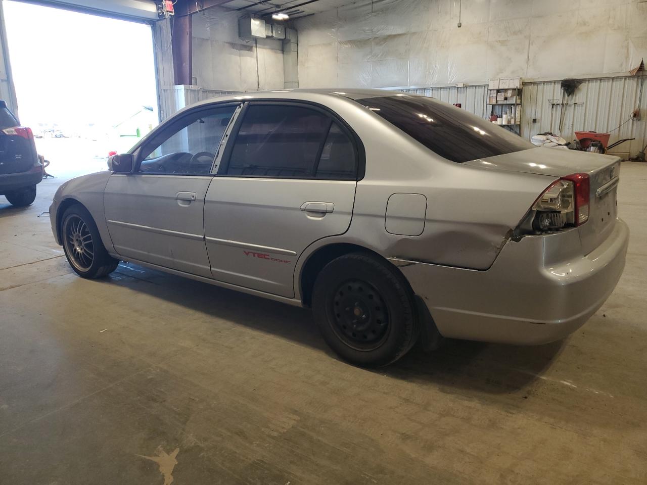 2003 Honda Civic VIN 2HGES25783H608917 Copart auction photo, rear end / front end damage thumbnail 2