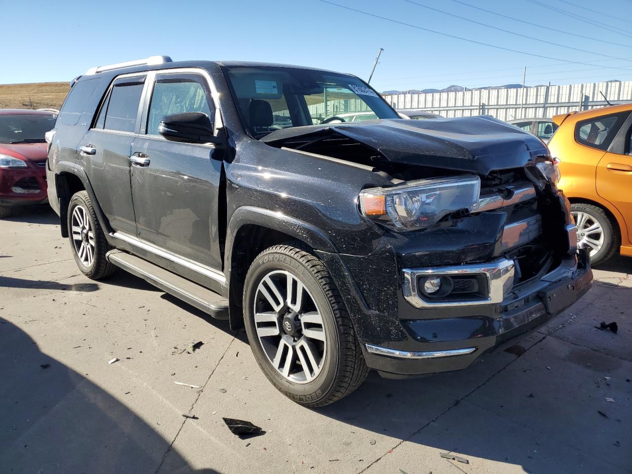 2022 Toyota 4Runner VIN JTEKU5JRXN6087204 Copart auction photo, rear end / front end damage thumbnail 4