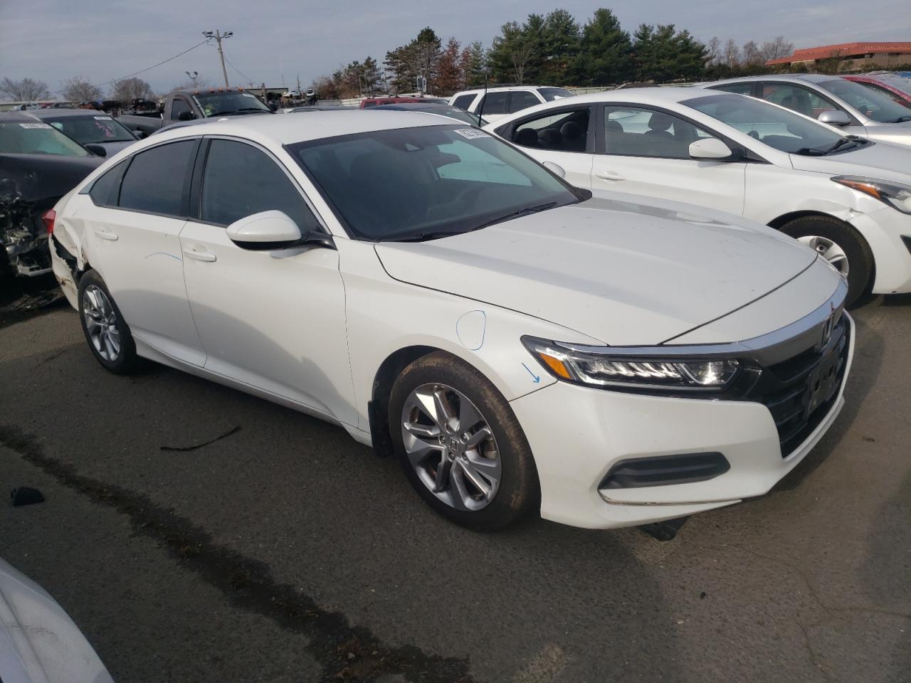 2018 Honda Accord VIN 1HGCV1F11JA198024 Copart auction photo, rear end damage thumbnail 4