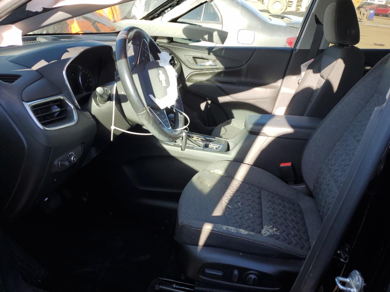 2022 Chevrolet Equinox VIN 3GNAXUEV0NL255485 Copart auction photo, front end / side damage thumbnail 7