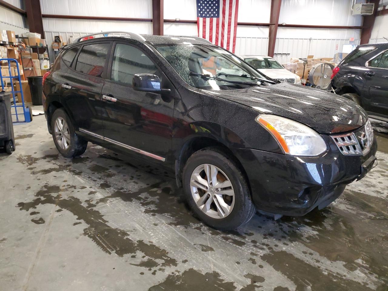 2012 Nissan Rogue VIN JN8AS5MVXCW709820 Copart auction photo, front end damage thumbnail 4