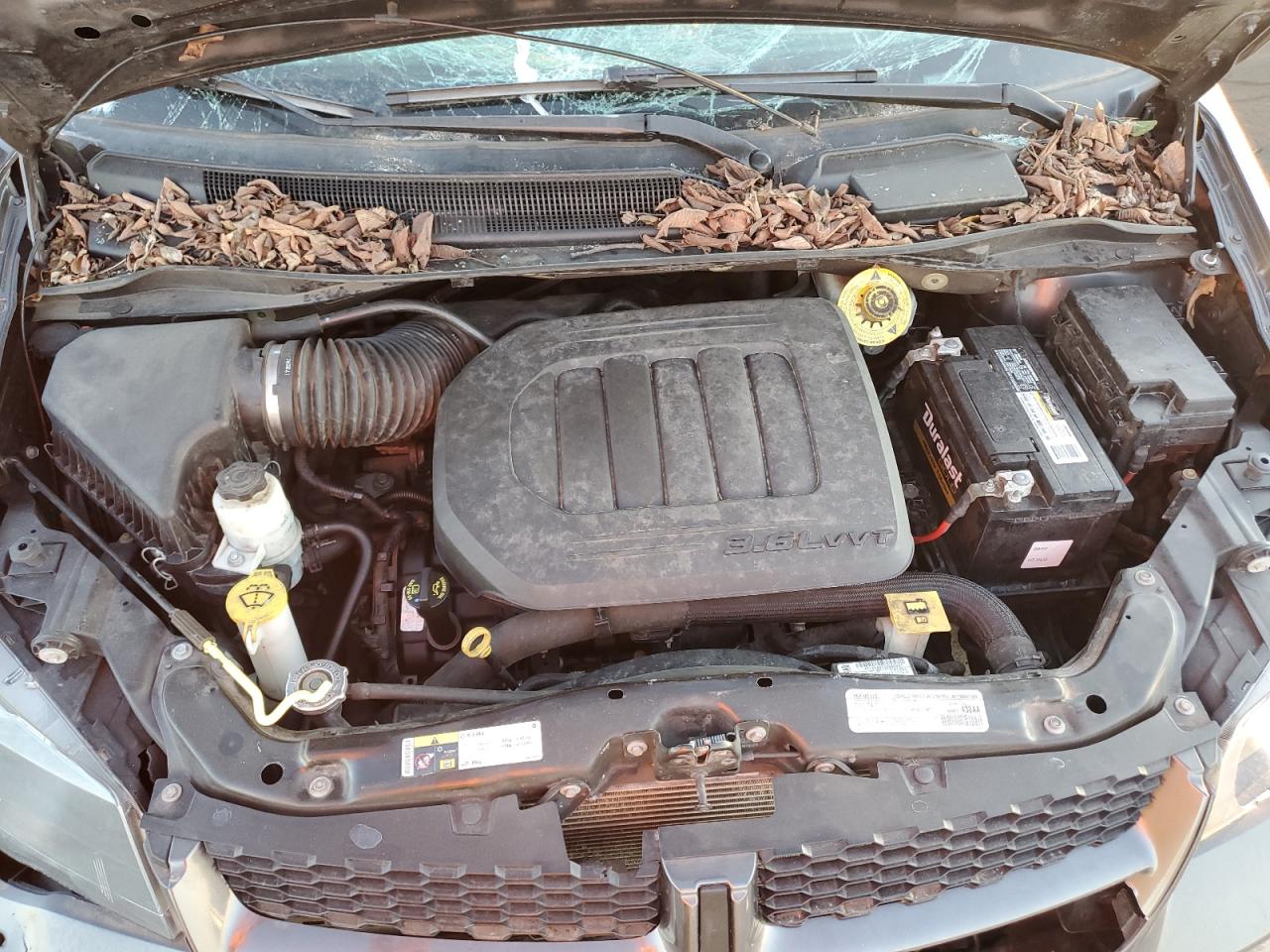 2019 Dodge Caravan VIN 2C4RDGEGXKR687944 Copart auction photo, vandalism / side damage thumbnail 12