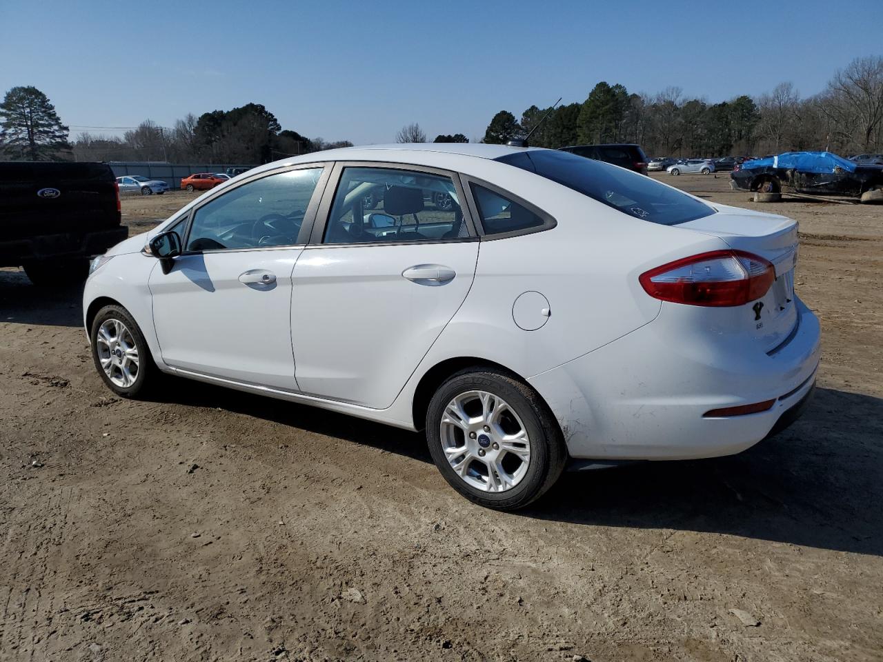 2016 Ford Fiesta VIN 3FADP4BJXGM176027 Copart auction photo, all over damage thumbnail 2