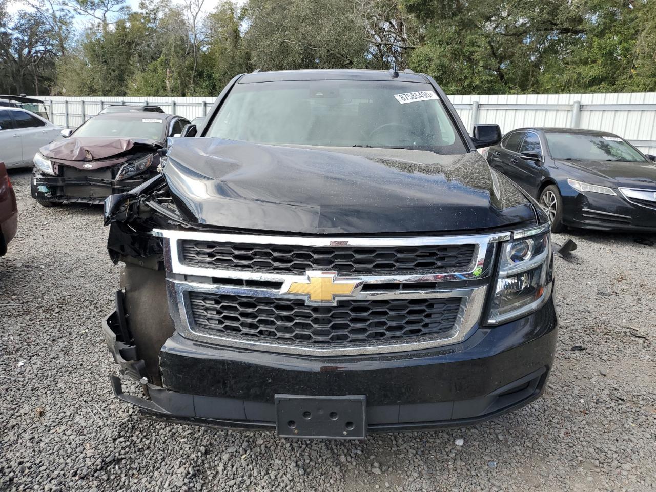 2017 Chevrolet Suburban VIN 1GNSKHKC7HR167687 Copart auction photo, front end damage thumbnail 5