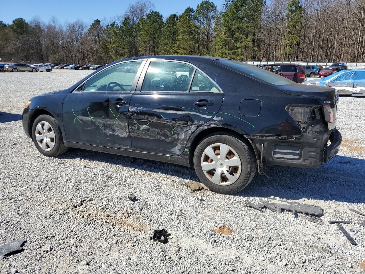 2009 Toyota Camry VIN 4T1BE46K49U321938 Copart auction photo, rear end / side damage thumbnail 2