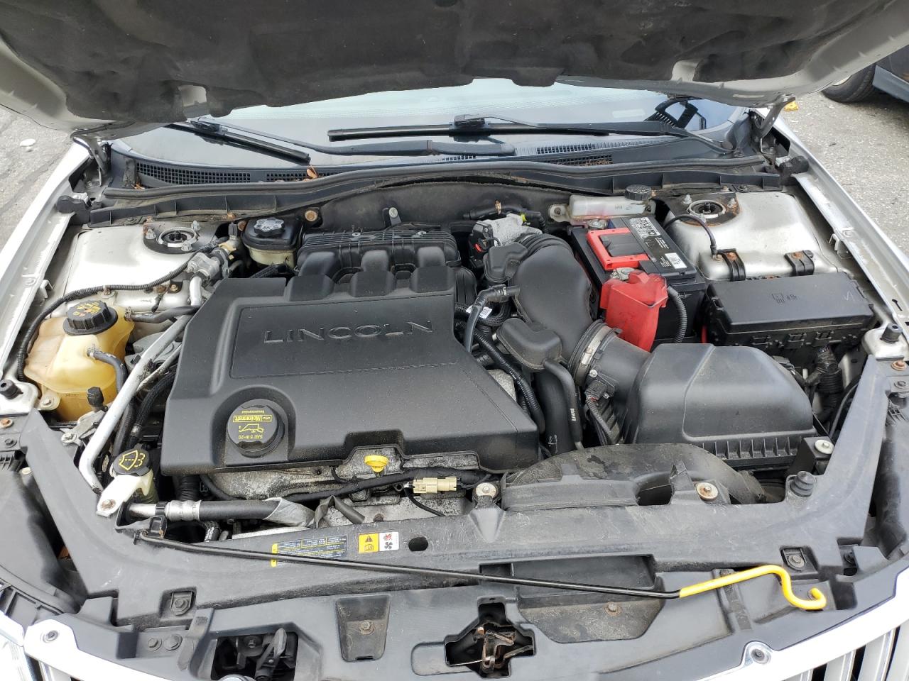 2012 Lincoln MKZ VIN 3LNHL2JC4CR837865 Copart auction photo, side / front end damage thumbnail 11