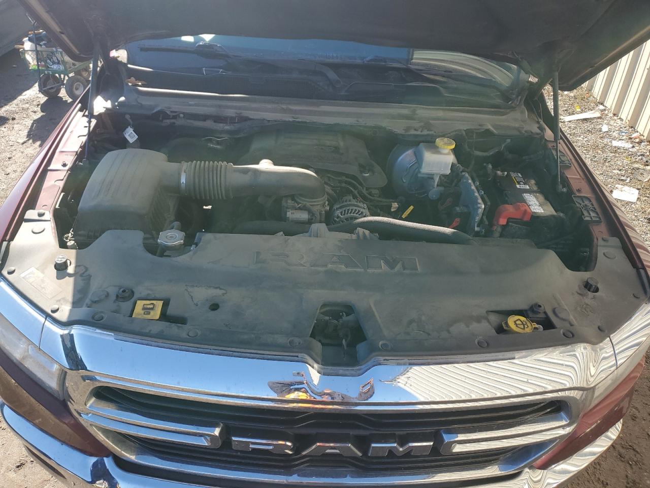 2019 RAM 1500 VIN 1C6RREFT2KN543679 Copart auction photo, undercarriage / side damage thumbnail 11
