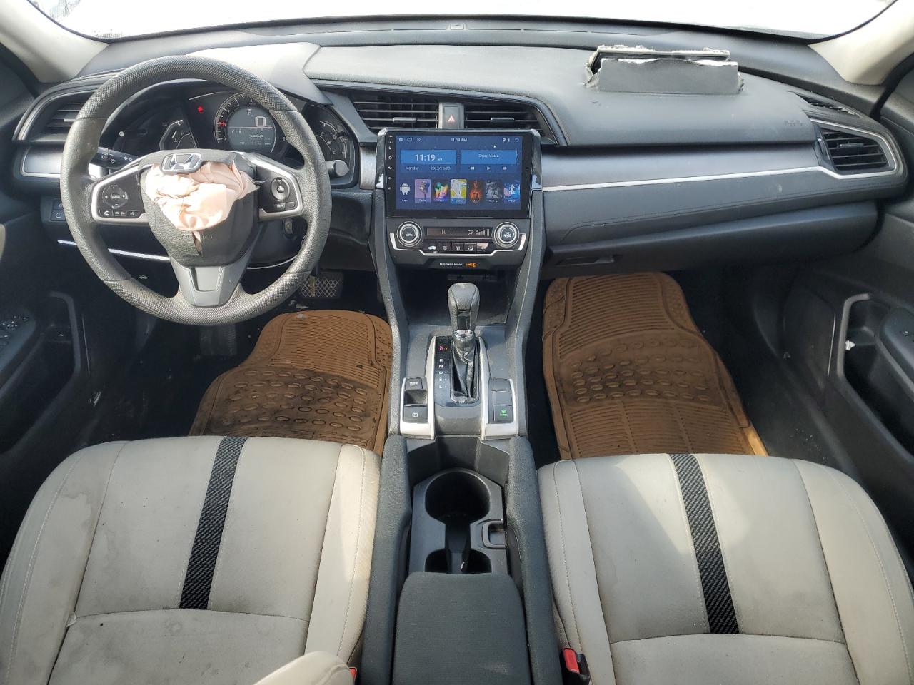 2016 Honda Civic VIN 19XFC2F52GE004908 Copart auction photo, rear end / front end damage thumbnail 8