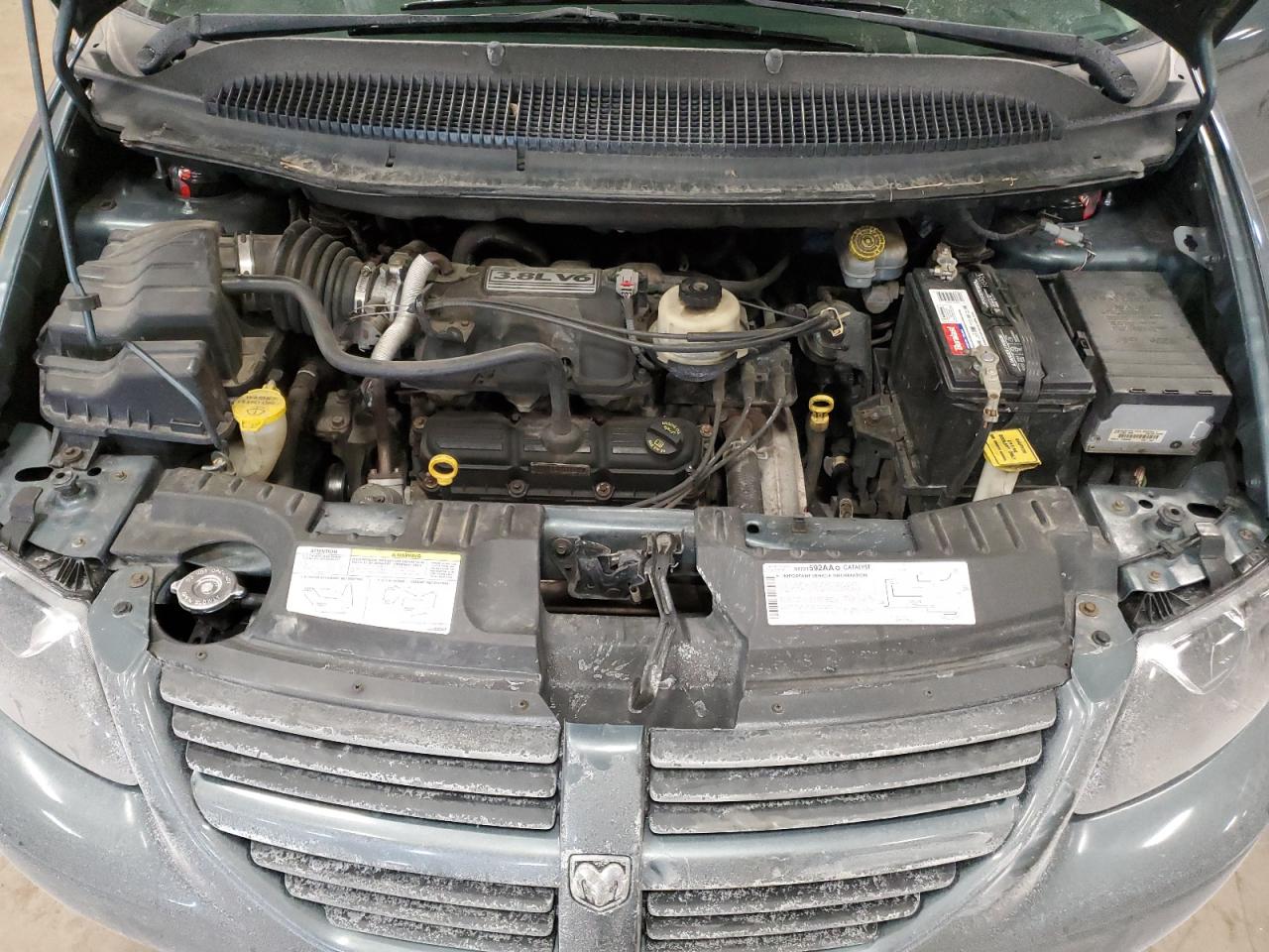 2006 Dodge Caravan VIN 2D4GP44L26R756646 Copart auction photo, side damage thumbnail 12