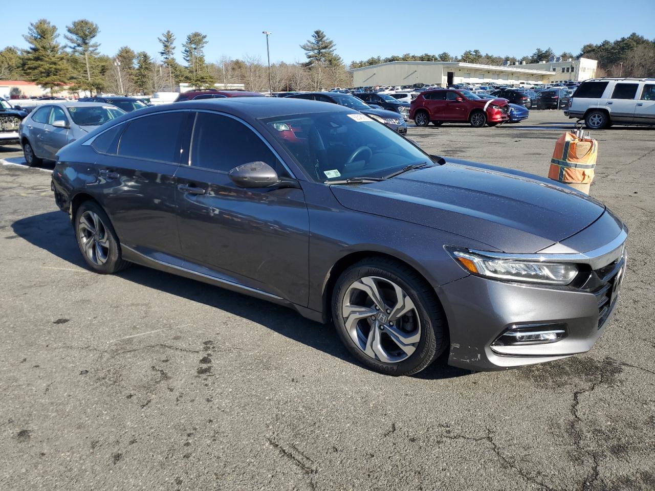 2018 Honda Accord VIN 1HGCV1F41JA108848 Copart auction photo, rear end / minor dent/scratches damage thumbnail 4