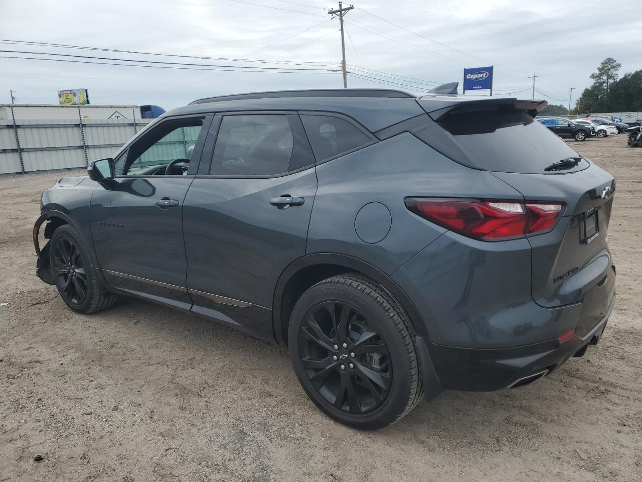 2019 Chevrolet Blazer VIN 3GNKBJRS6KS582251 Copart auction photo, front end damage thumbnail 2