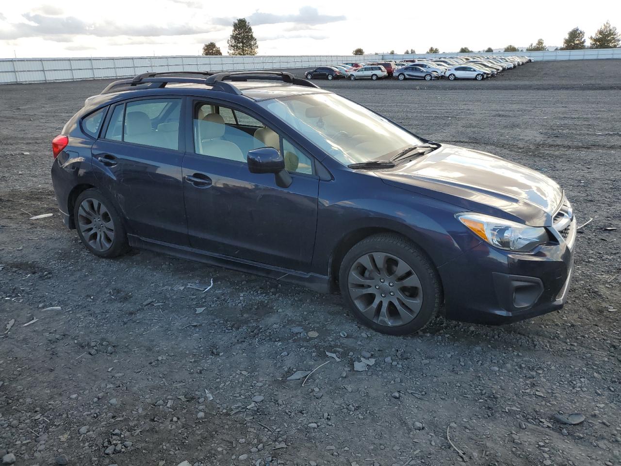 2014 Subaru Impreza VIN JF1GPAL62EG255060 Copart auction photo, front end damage thumbnail 4